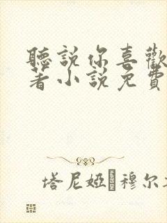 听说你喜欢我原著小说免费封面