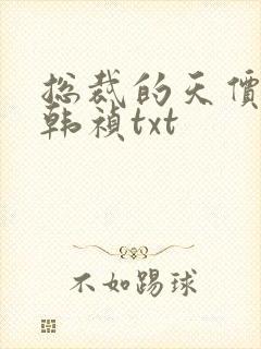 总裁的天价前妻韩祯txt