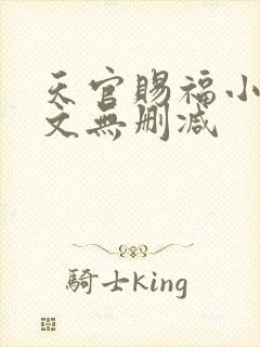 天官赐福小说全文无删减