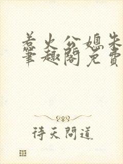 惹火公媳朱怡静笔趣阁免费阅读全文封面