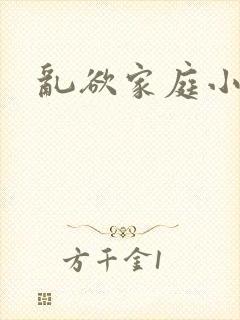 乱欲家庭小说