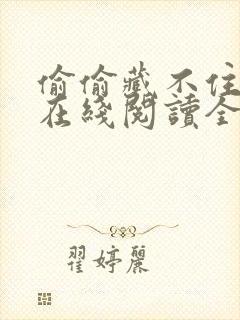 偷偷藏不住小说在线阅读全文免费