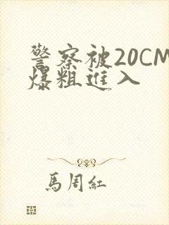 警察被20CM爆粗进入