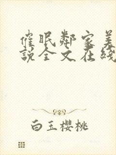 催眠邻家美母小说全文在线阅读