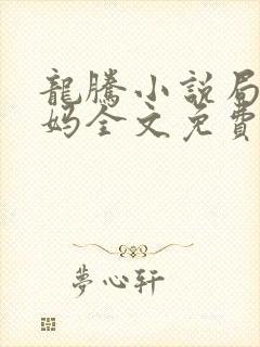 龙腾小说局长妈妈全文免费阅读