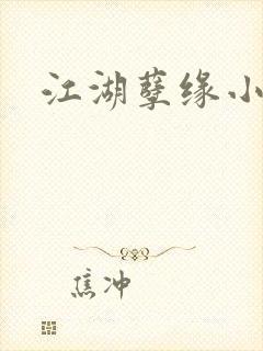 江湖孽缘小说封面