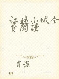 江姨小城全文免费阅读
