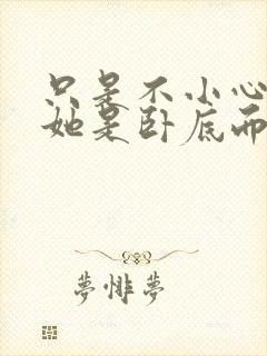 只是不小心发现她是卧底而已