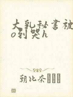 大乳秘书被cao到哭h