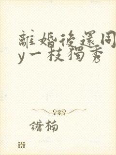 离婚后还同居by一枝独秀封面
