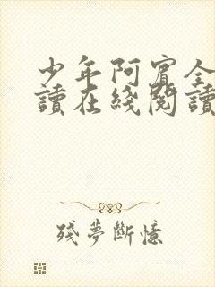 少年阿宾全文阅读在线阅读