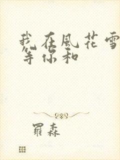 我在风花雪月里等你和