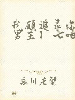 我愿追寻你【双男主】 七吔封面