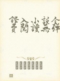 锋入小说全文免费阅读无弹窗