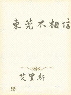 东莞不相信眼泪