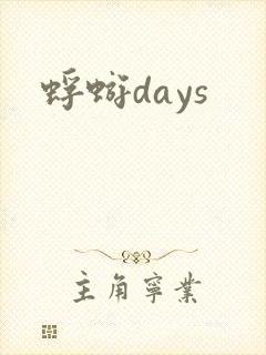 蜉蝣days