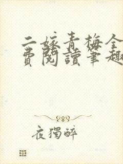 二嫁青梅全文免费阅读笔趣阁