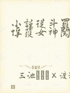 小说从斗罗开始俘获女神阅读封面