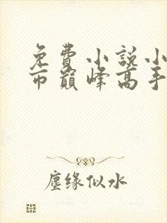 免费小说小说都市巅峰高手全本阅读