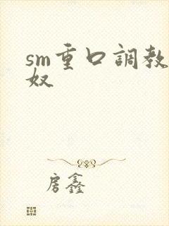 sm重口调教男奴
