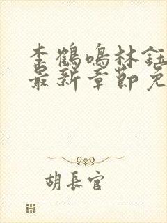 李鹤鸣林钰小说最新章节免费阅读封面