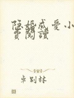 隐婚成爱小说免费阅读