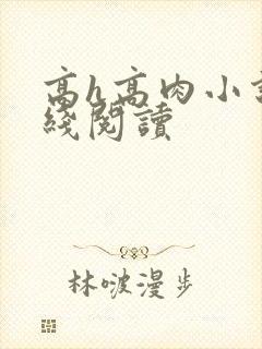 高h高肉小说在线阅读