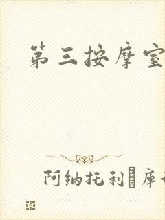 第三按摩室小说封面