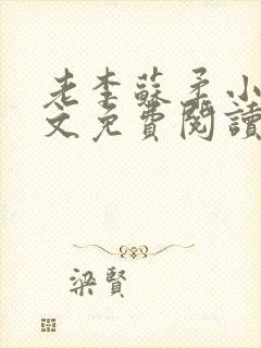 老李苏柔小说全文免费阅读封面