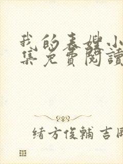 我的表嫂小说全集免费阅读无弹窗