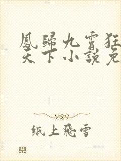 凤归九霄狂妃逆天下小说免费阅读