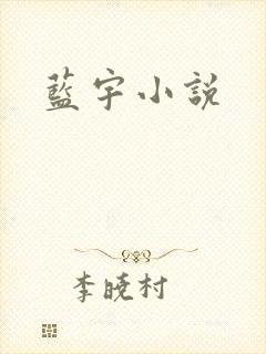 蓝宇小说