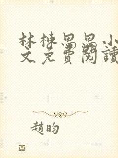 林栋思思小说全文免费阅读