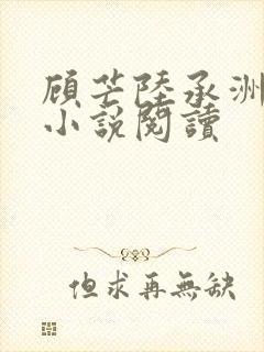 顾芒陆承洲免费小说阅读封面