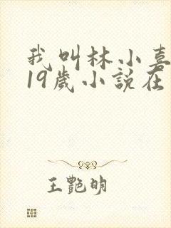 我叫林小喜今年19岁小说在线阅读全文