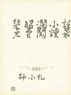 楚昭澜小说全文免费阅读最新章节封面