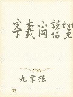 完本小说txt下载网站免费