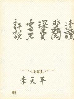 许云琛裴清欢小说免费阅读无弹窗