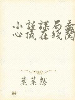 小说谋局乔梁叶心仪在线阅读