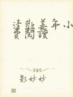 清欢姜年小说免费阅读封面