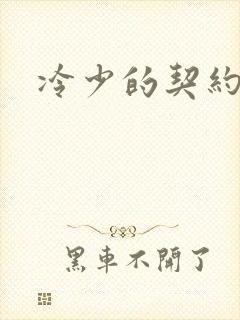 冷少的契约囚奴