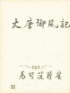 大唐御风记