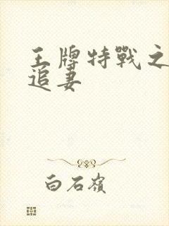 王牌特战之军少追妻