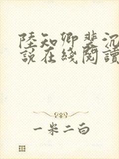 陆知卿裴沉渊小说在线阅读