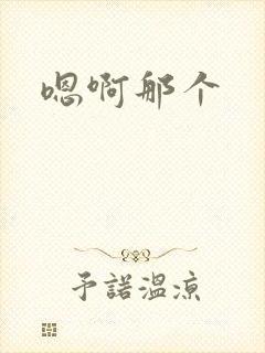嗯啊那个