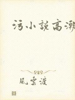 污小说高潮h
