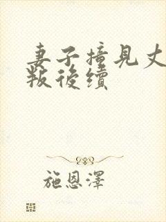 妻子撞见丈夫背叛后续