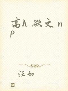 高h 欲文 np封面
