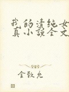 我的清纯女友小真小说全文阅读小说