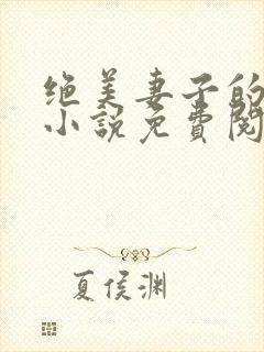 绝美妻子的秘密小说免费阅读